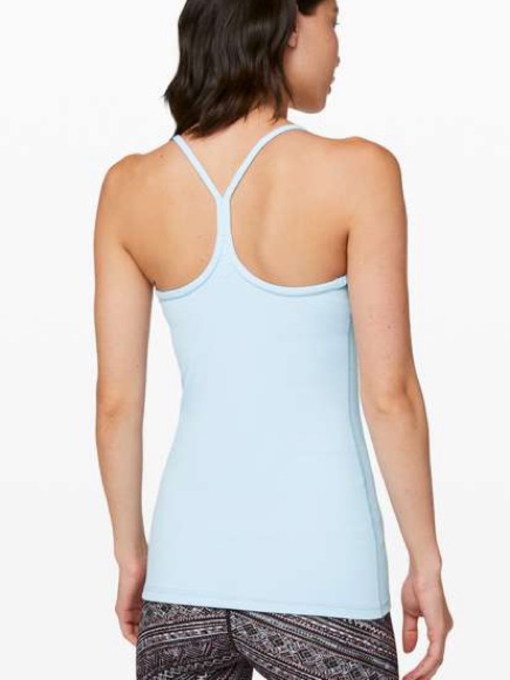 Lululemon Power Y Tank in Light Blue Size 8